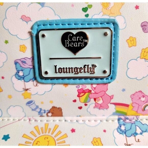 Loungefly Care Bears Rainbow Mini Backpack 40th Anniversary Exclusive Drop NEW - Picture 5 of 10
